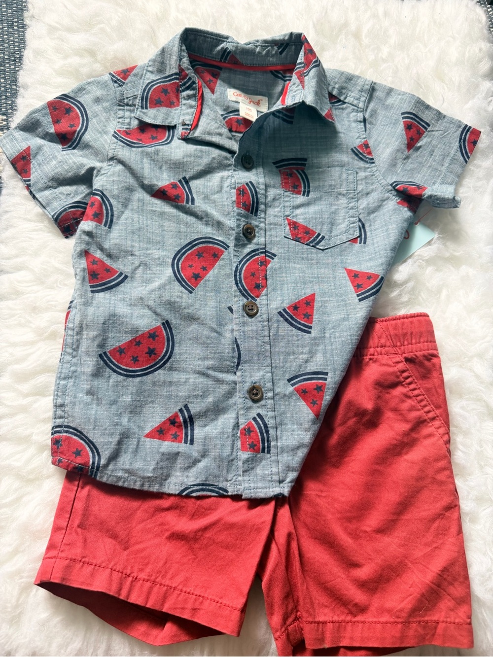 4th of July Boys Short Set | Size: 18m